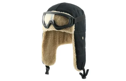 Windproof Warm Aviator Hat with Goggle - Image 5