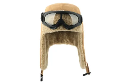 Windproof Warm Aviator Hat with Goggle - Image 10