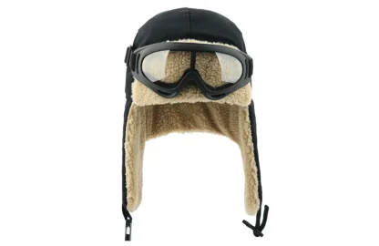 Windproof Warm Aviator Hat with Goggle - Image 6
