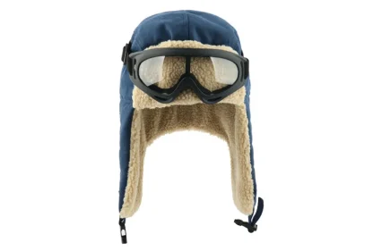 Windproof Warm Aviator Hat with Goggle - Image 14