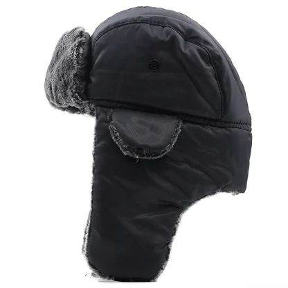 Unisex Ushanka with Buckled Ear Flaps - Image 6