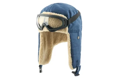 Windproof Warm Aviator Hat with Goggle - Image 13