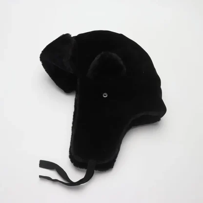 Thick Warm Trapper Hat with Lace-up - Image 6