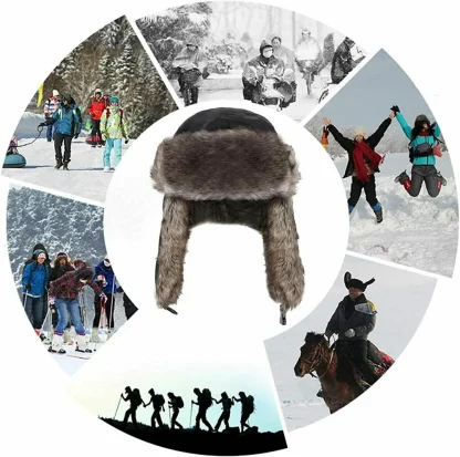 Thickened Warm Trapper Hat for Winter - Image 10