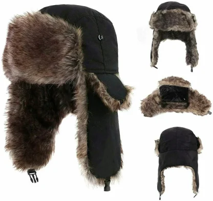 Unisex Warm Trapper Hat for Cold Weather - Image 6