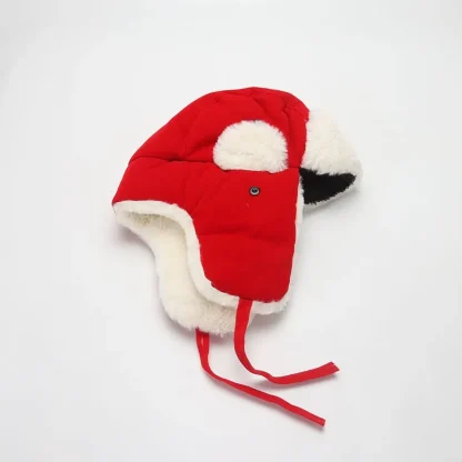 Thick Warm Trapper Hat with Lace-up - Image 9